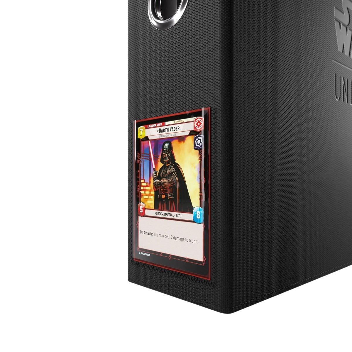 Ringbuch - Premium Cardport 24-Pocket XL Schwarz - Star Wars Unlimited - Gamegenic