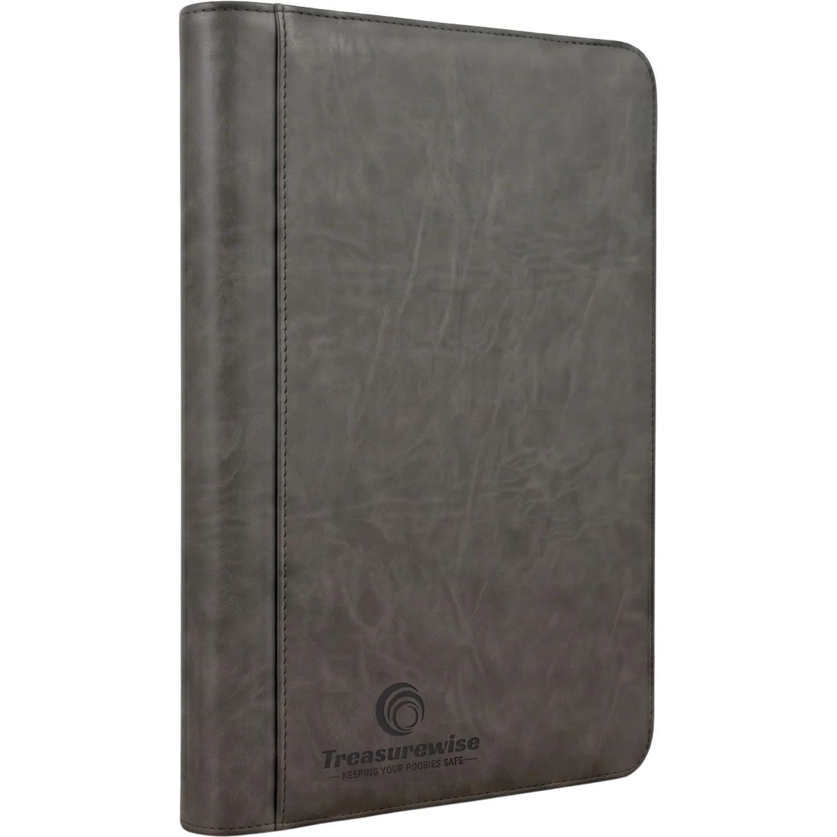 WiseGuard Zip-Sammelalbum für bewertete Karten – 32 Karten – 4-Taschen-Sammelalbum – Treasurewise