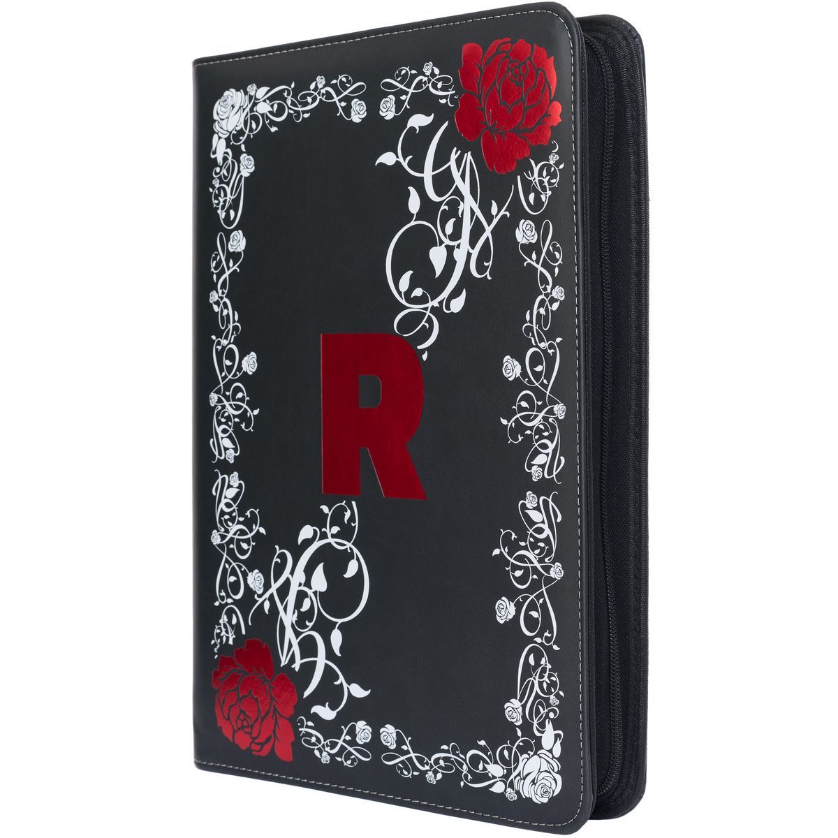 Master-Zip-Ordner: Premium Red Rose – 540 Karten – 9-Pocket-Reißverschlussordner – Newave Collectibles