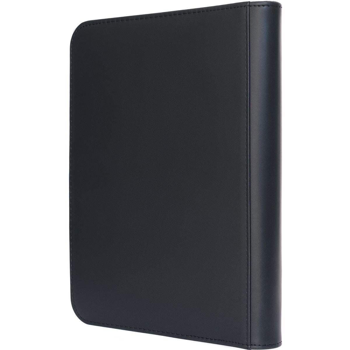 Premium-Toploader-Sammelalbum in Schwarz – 144 Karten – 4-Taschen-Reißverschluss-Sammelalbum – Newave Collectibles