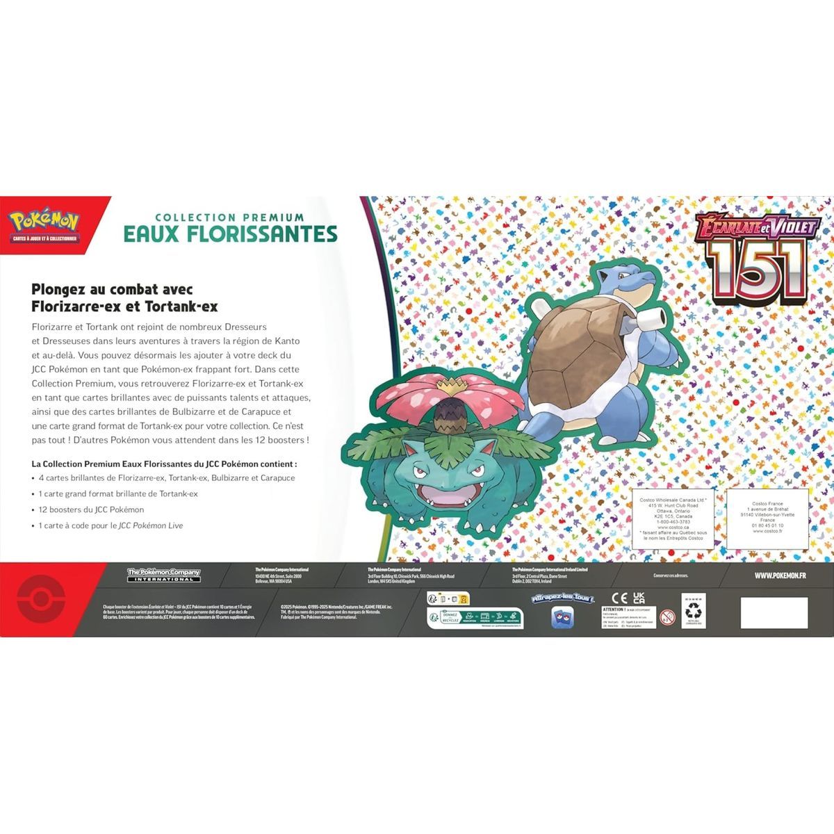 Schachtel mit 12 Boostern - Premium Collection Eaux Florissantes - Scharlachrot und Violett - 151 -[SV03.5 - EV03.5] - FR 🇫🇷