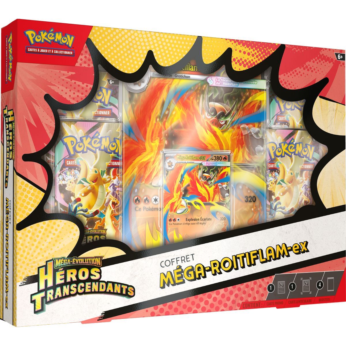 4-Booster-Pack – Mega-Erloin-ex – Mega-Entwicklung – Transzendente Helden [ME02.5][ASC] – Pokémon – FR