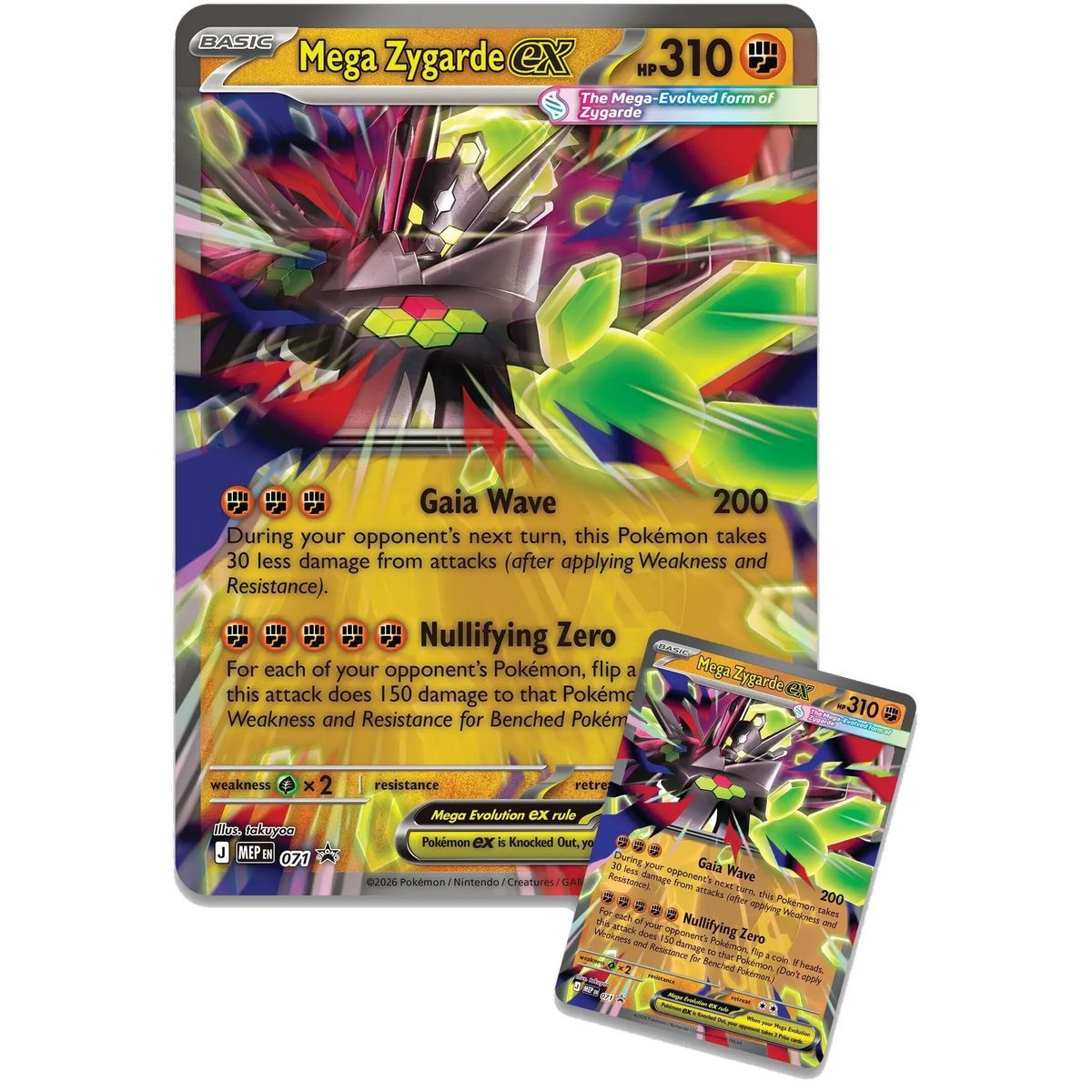 8er Boosterpack – Premium-Kollektion: Mega-Zygarde-EX – Pokémon – FR