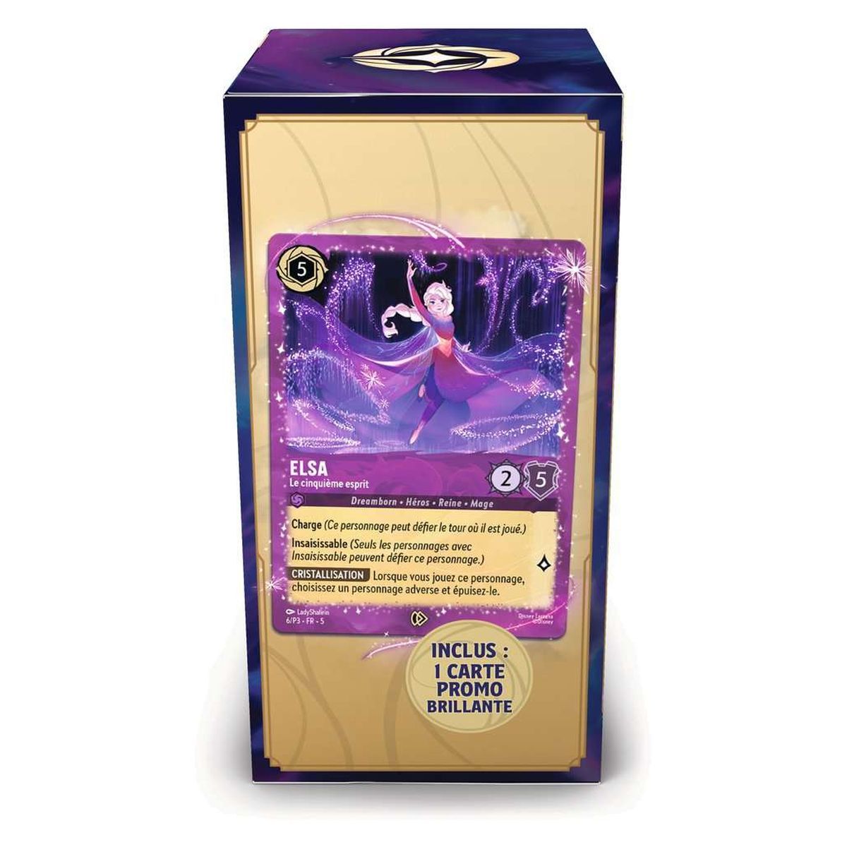 Geschenkbox - 5 Booster - Elsa 2025 - Disney Lorcana - FR
