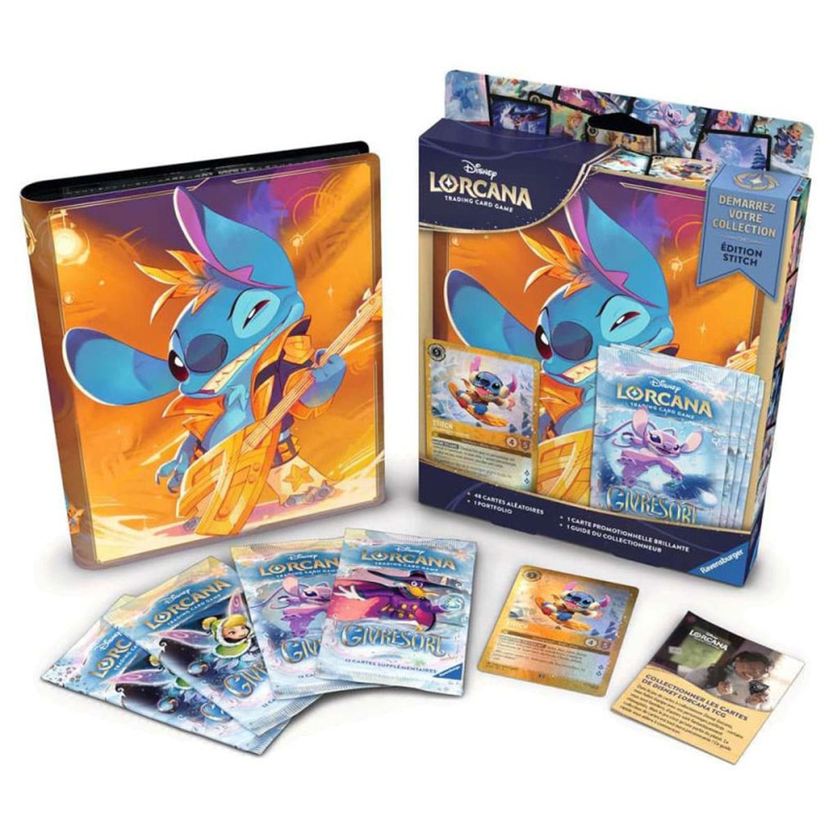 „Start Your Collection“-Boxset – 4 Booster – Stitch – Disney Lorcana – Frostbite – FR