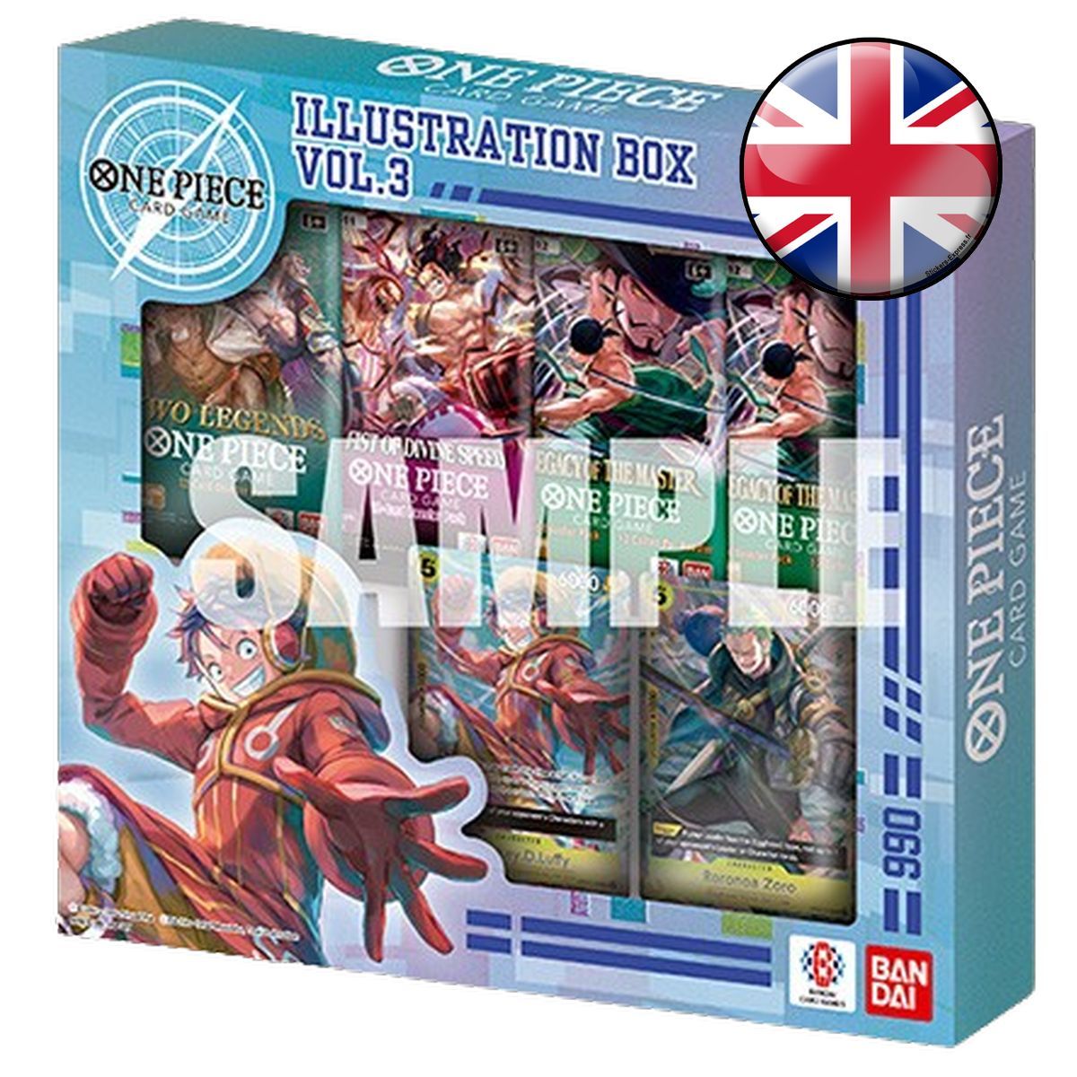 Item Box Set - Illustration Box Vol.3 - One Piece CG - IB-03 - EN