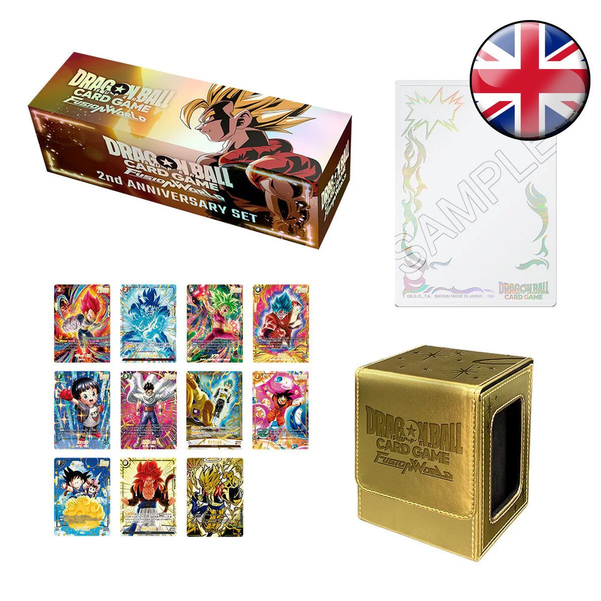 Box – Premium: 2. Jubiläumsset – Dragon Ball Super CG Fusion World – EN
