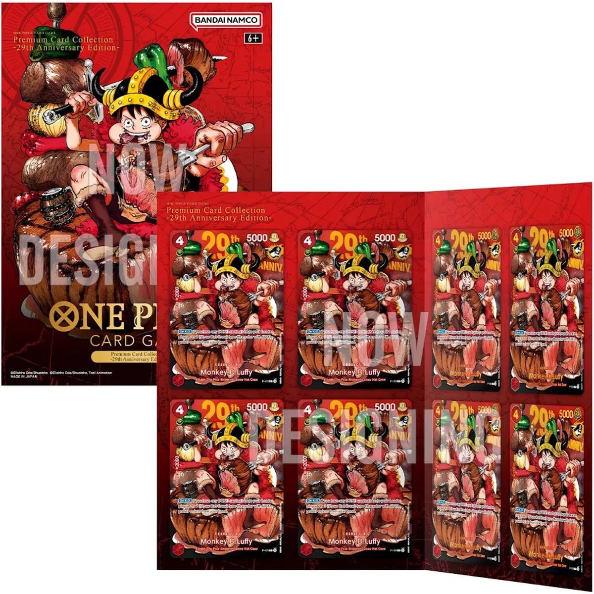 Box-Set – Premium-Kartensammlung: 29. Jubiläumsausgabe – One Piece Kartenspiel – Englisch