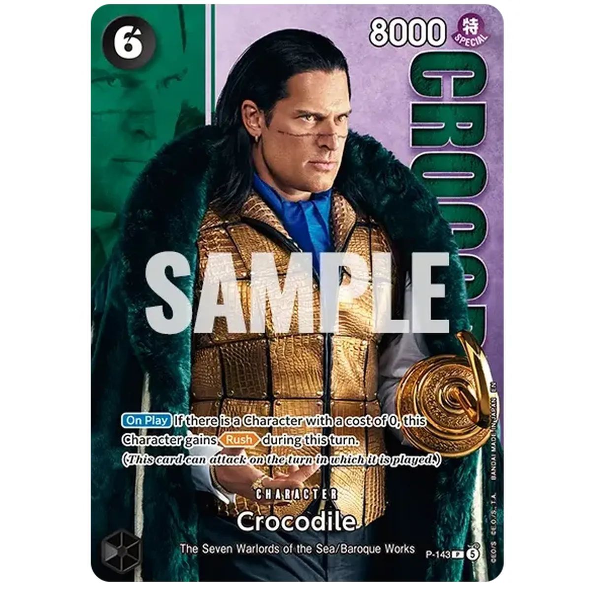 Box – Premium-Kartensammlung – Live-Action Vol. 2: Barocke Werke – One Piece Kartenspiel – Englisch