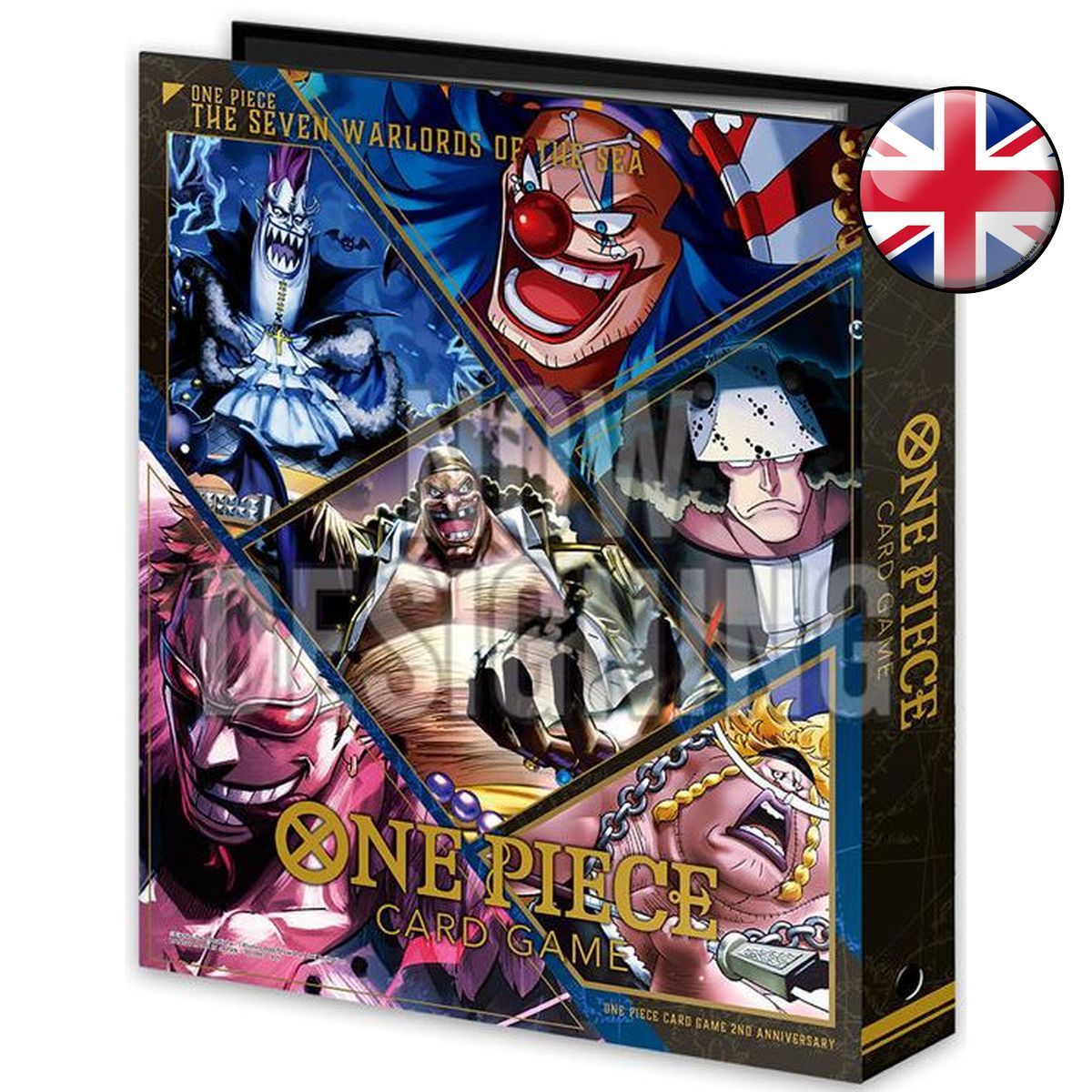 Box - Seven Warlords of the Sea Binder Set - One Piece Kartenspiel - Englisch