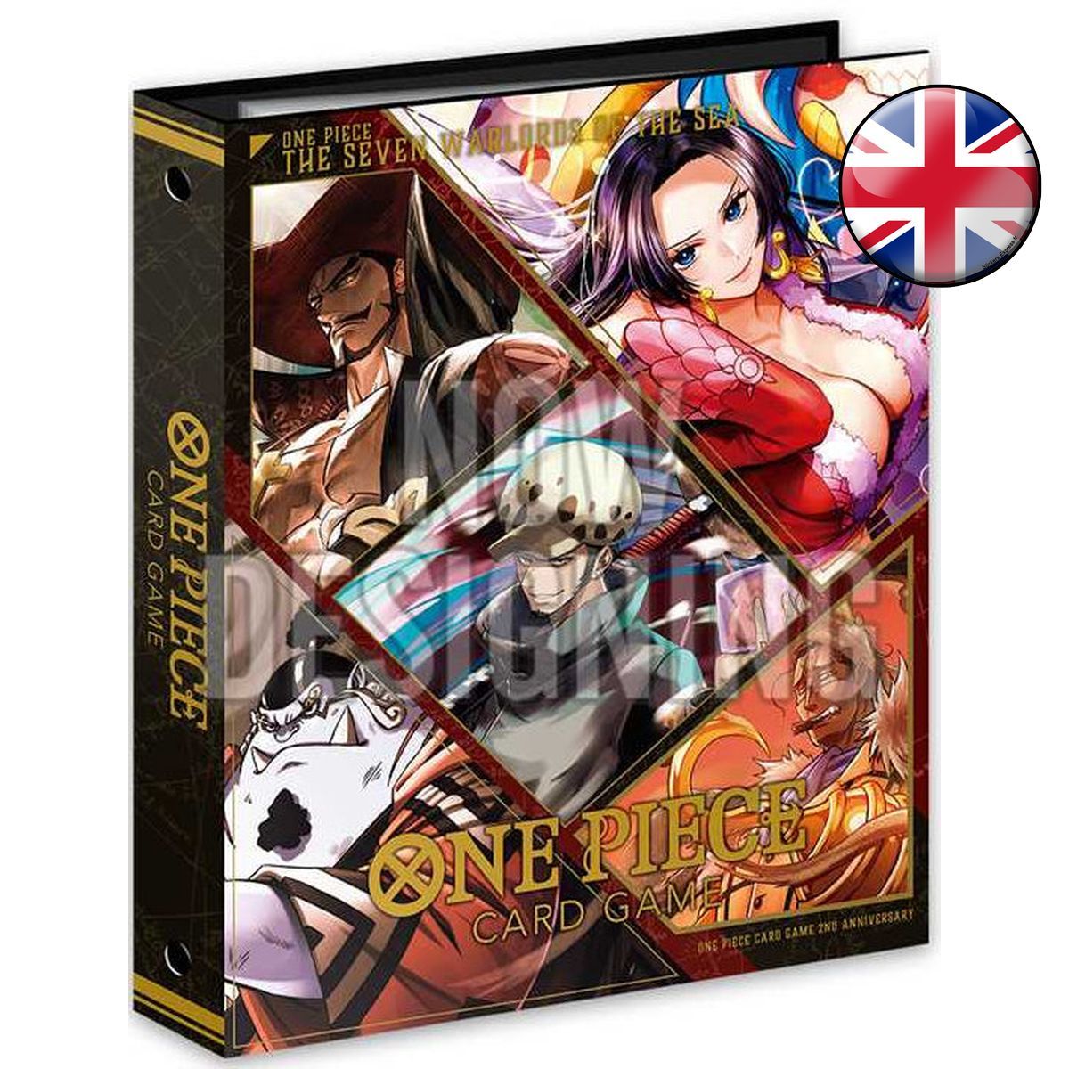 Box - Seven Warlords of the Sea Binder Set - One Piece Kartenspiel - Englisch