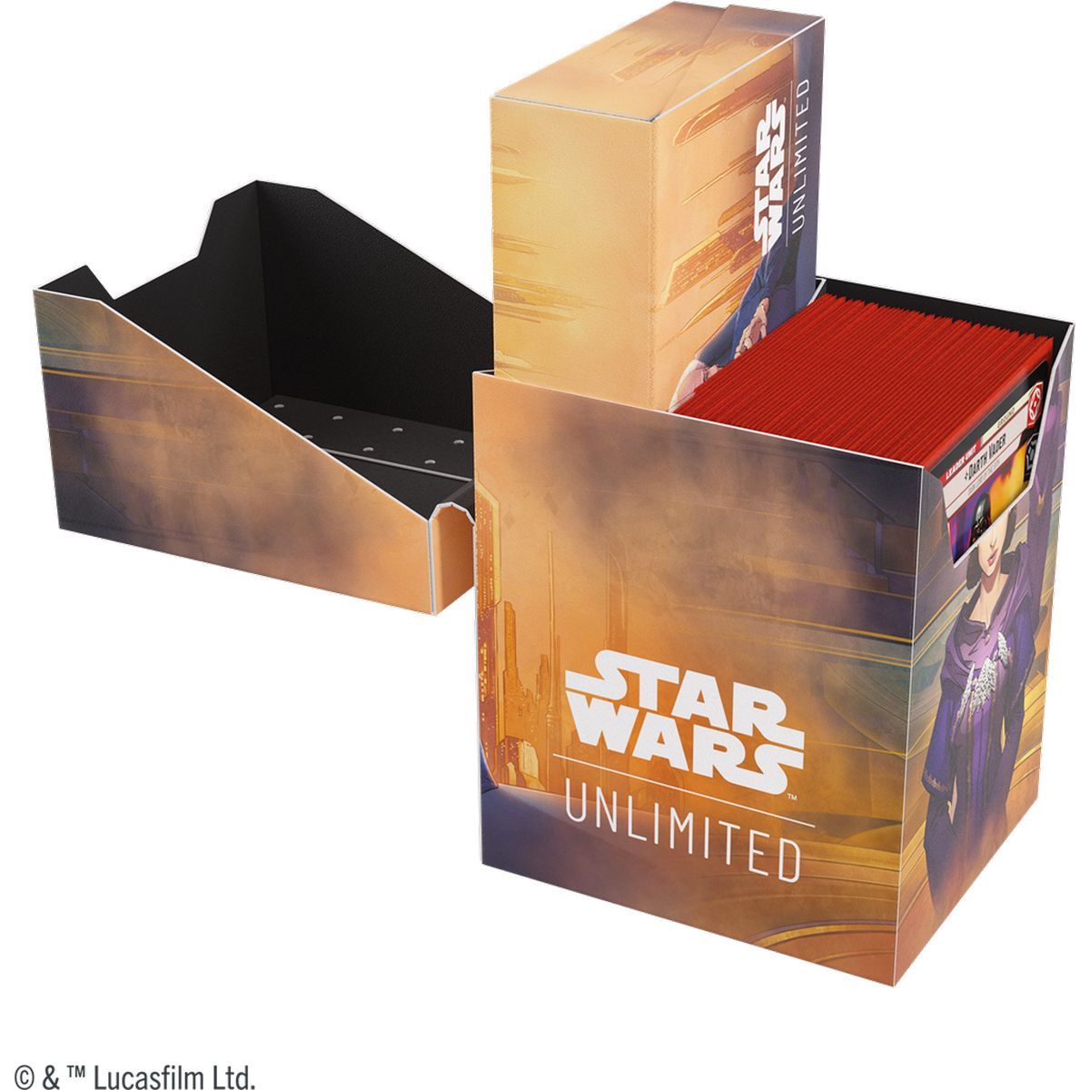 Deckbox – Soft Crate: Padmé/Palpatine – Star Wars: Unlimited – Gamegenic