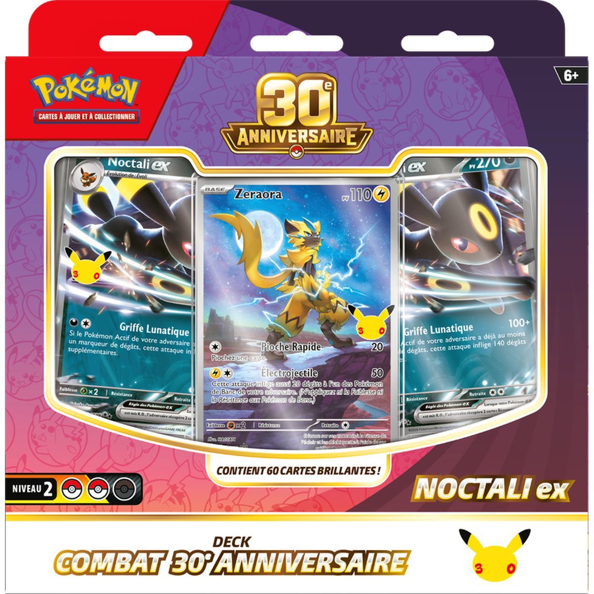 Kampfdeck – 30. Jubiläum: Nachtara ex – Pokémon – 30 Jahre – FR