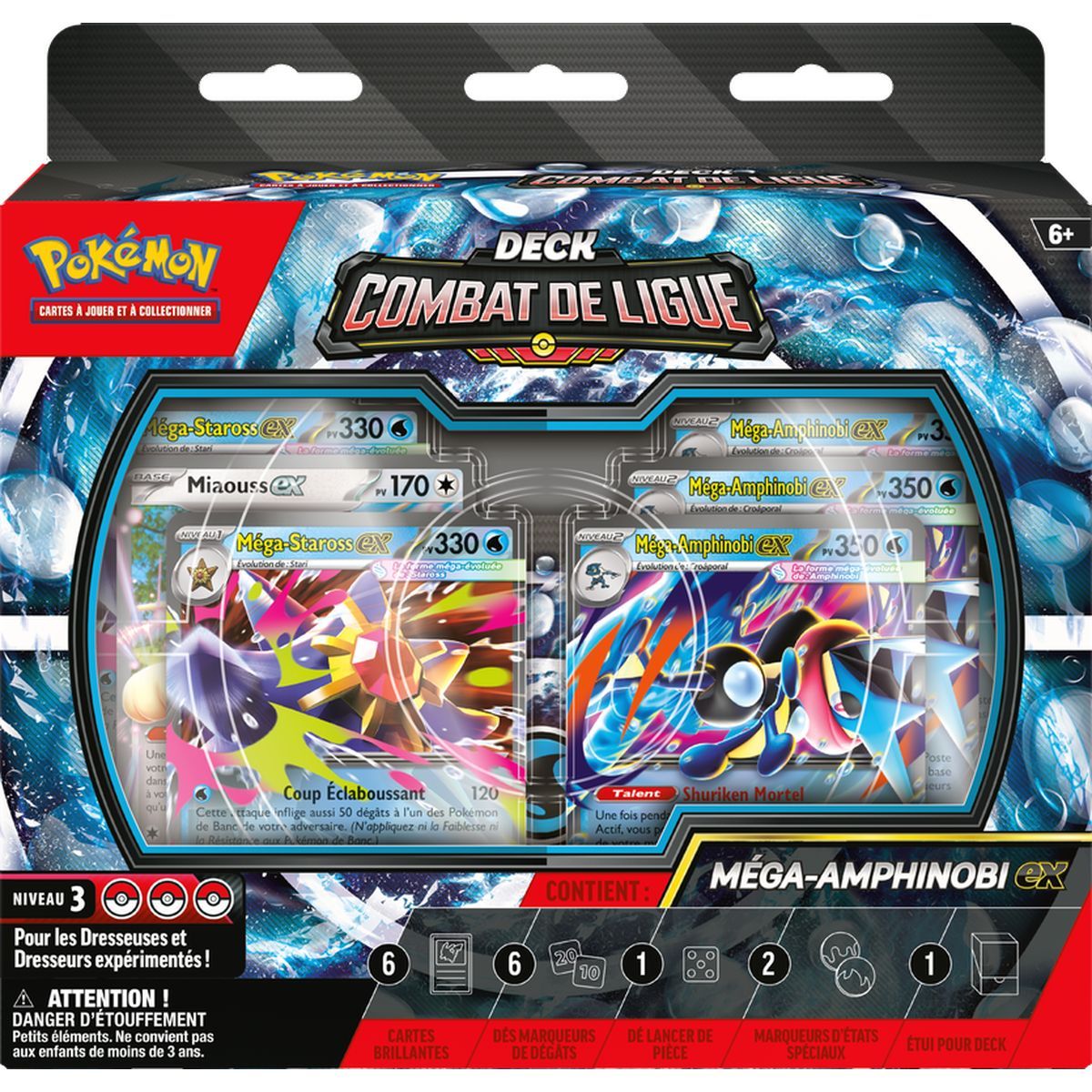 Liga-Kampfdeck - Ex Mega-Amphinobi - Pokémon - FR