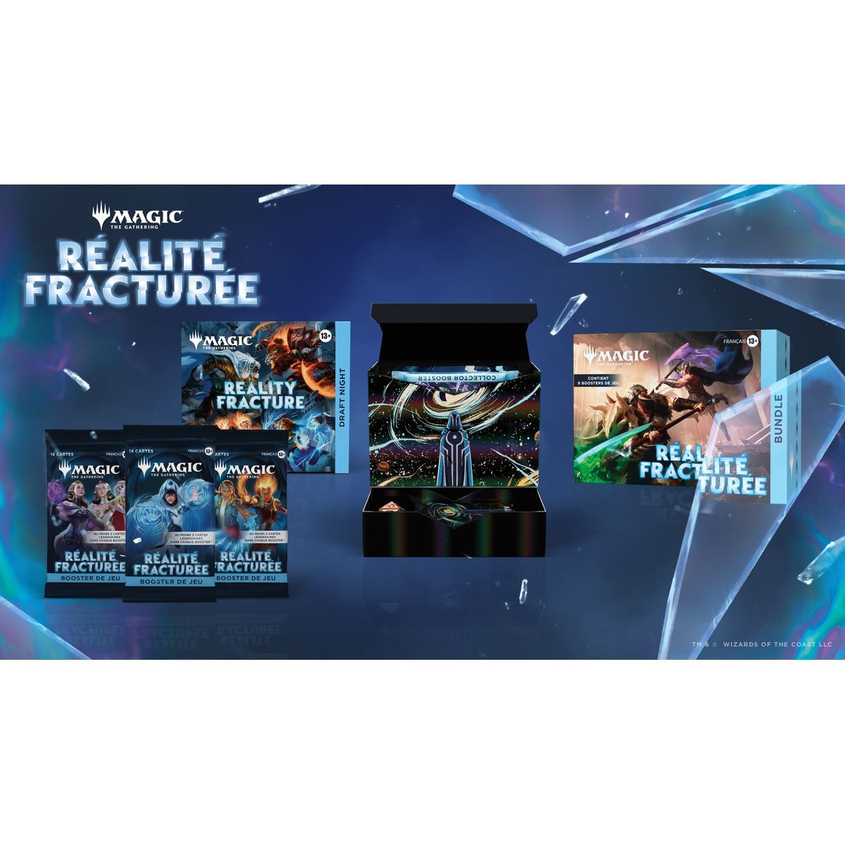 Commander-Deck – Fractured Reality: Multiverse Reforged – Magic: The Gathering – FR