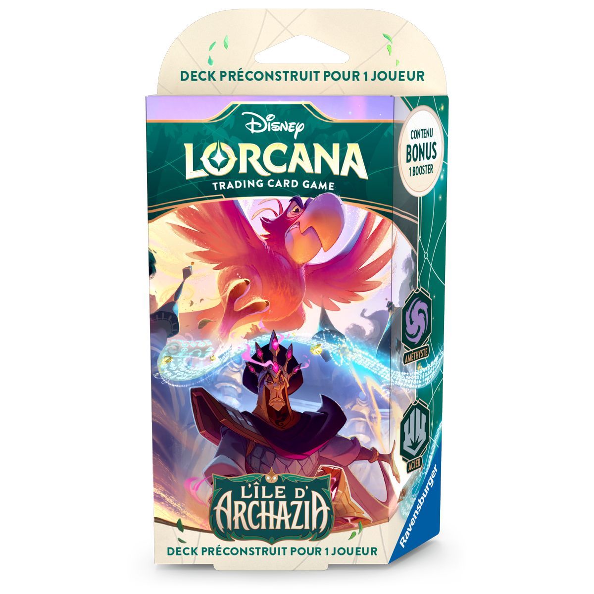 Starter Deck – Kapitel 7: Die Insel Archazia – Jafar und Jago – Disney Lorcana – Set 7 – FR 🇫🇷