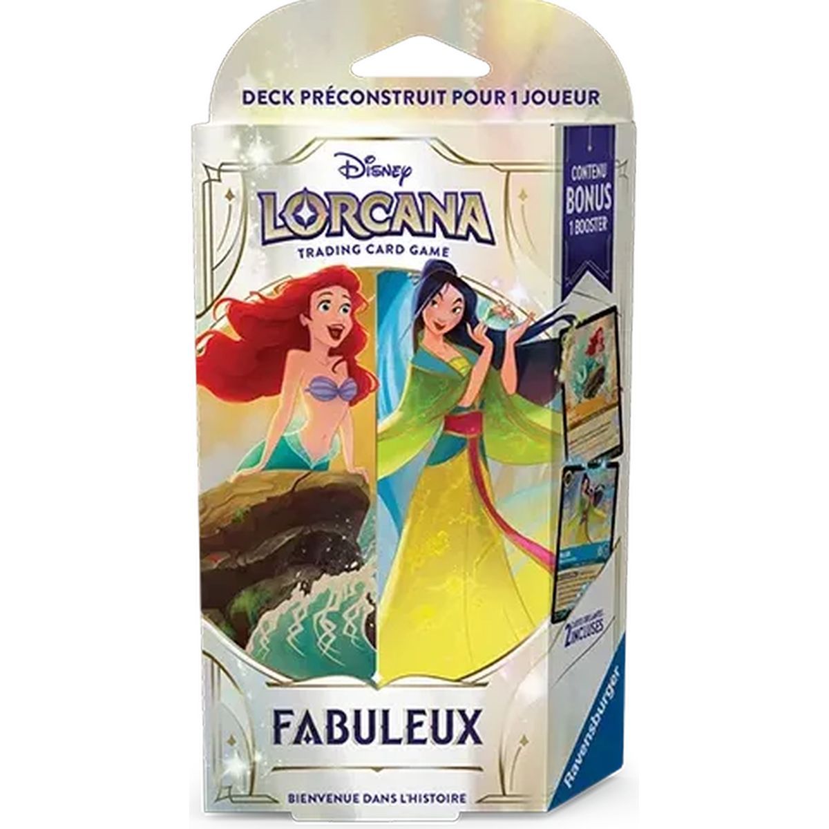 Starter Deck - Kapitel 9: Fabelhaft - Arielle & Mulan - Disney Lorcana - Set 9 - FR
