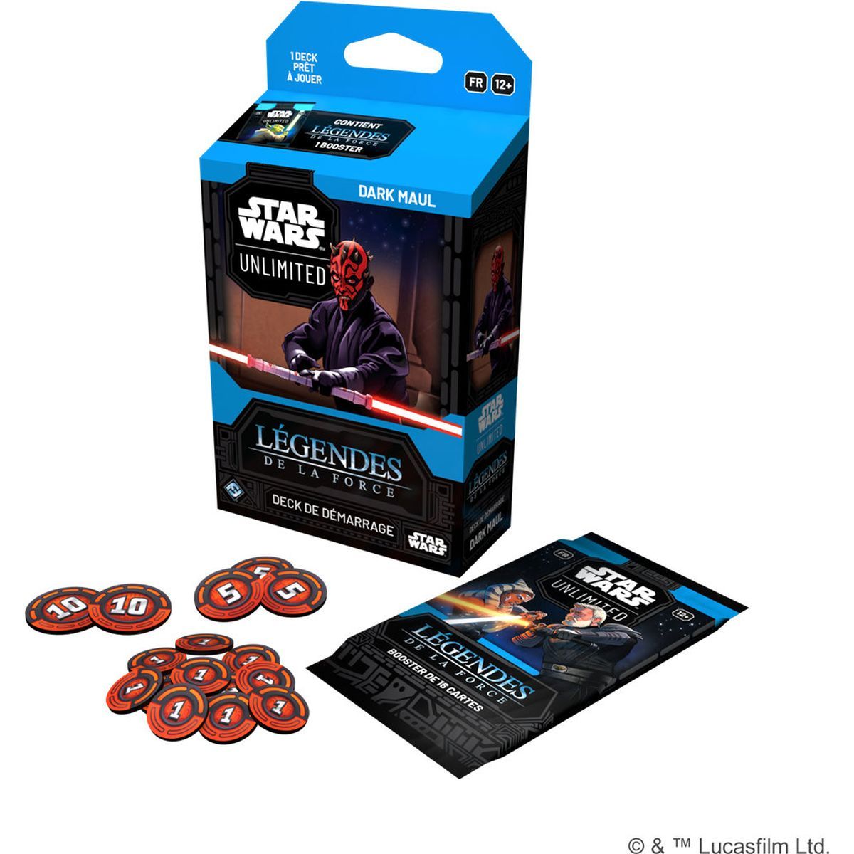 Starter Deck - Darth Maul - Star Wars Unlimited: Legends of the Force - FR