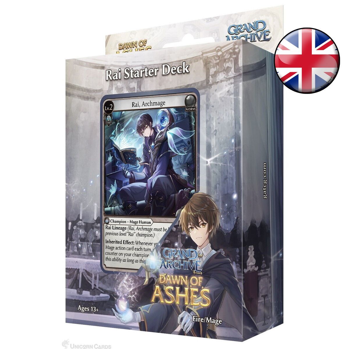 Starter Deck - Dawn of Ashes: Rai Starter Deck - Grand Archive - DE