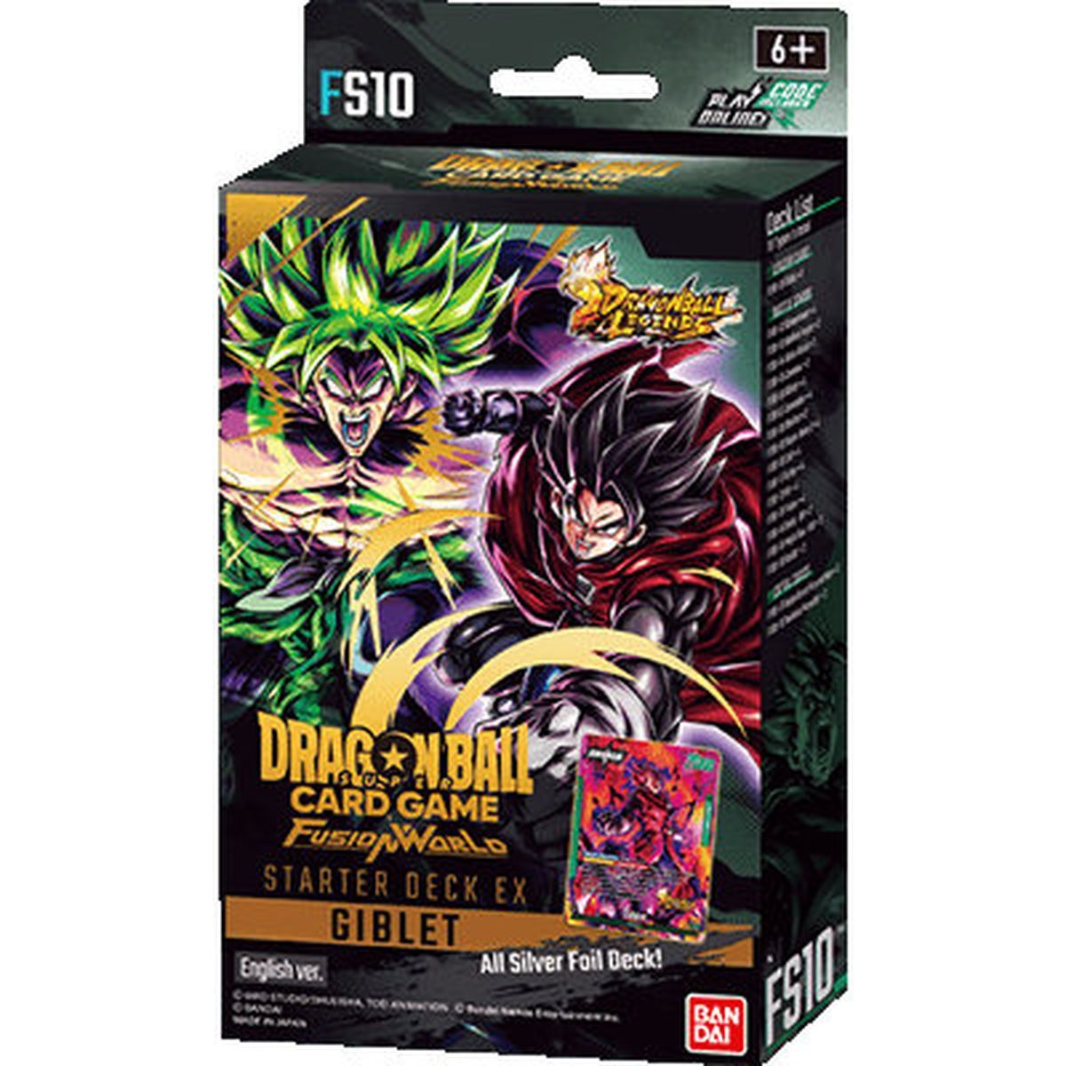 Item Starter Deck - Giblet - FS10 - Dragon Ball Card Game Fusion World - EN