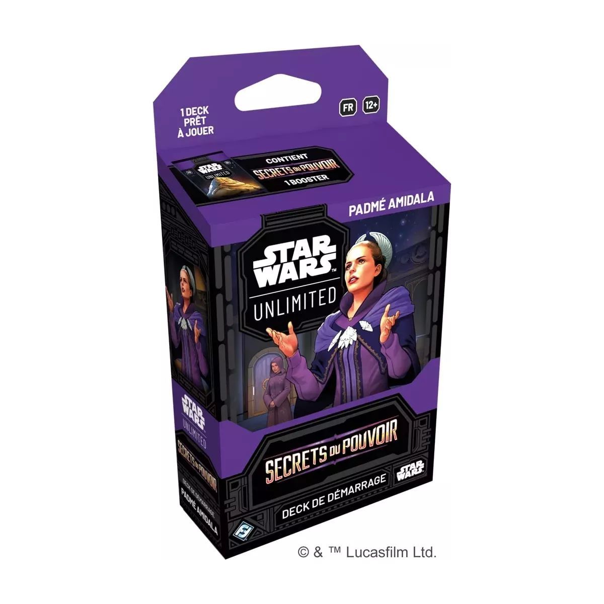 Spotlight Starter Deck – Padmé Amidala – Star Wars Unlimited: Secrets of Power – FR
