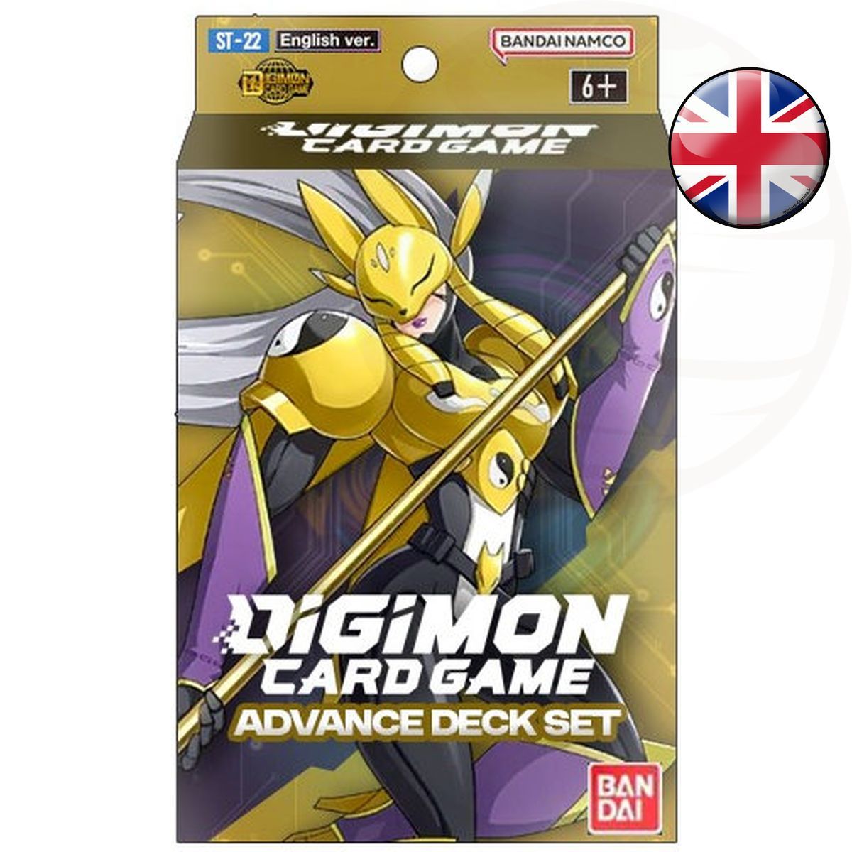 Starter Deck – ST22 Amethyst Mandala – Digimon Card Game – EN