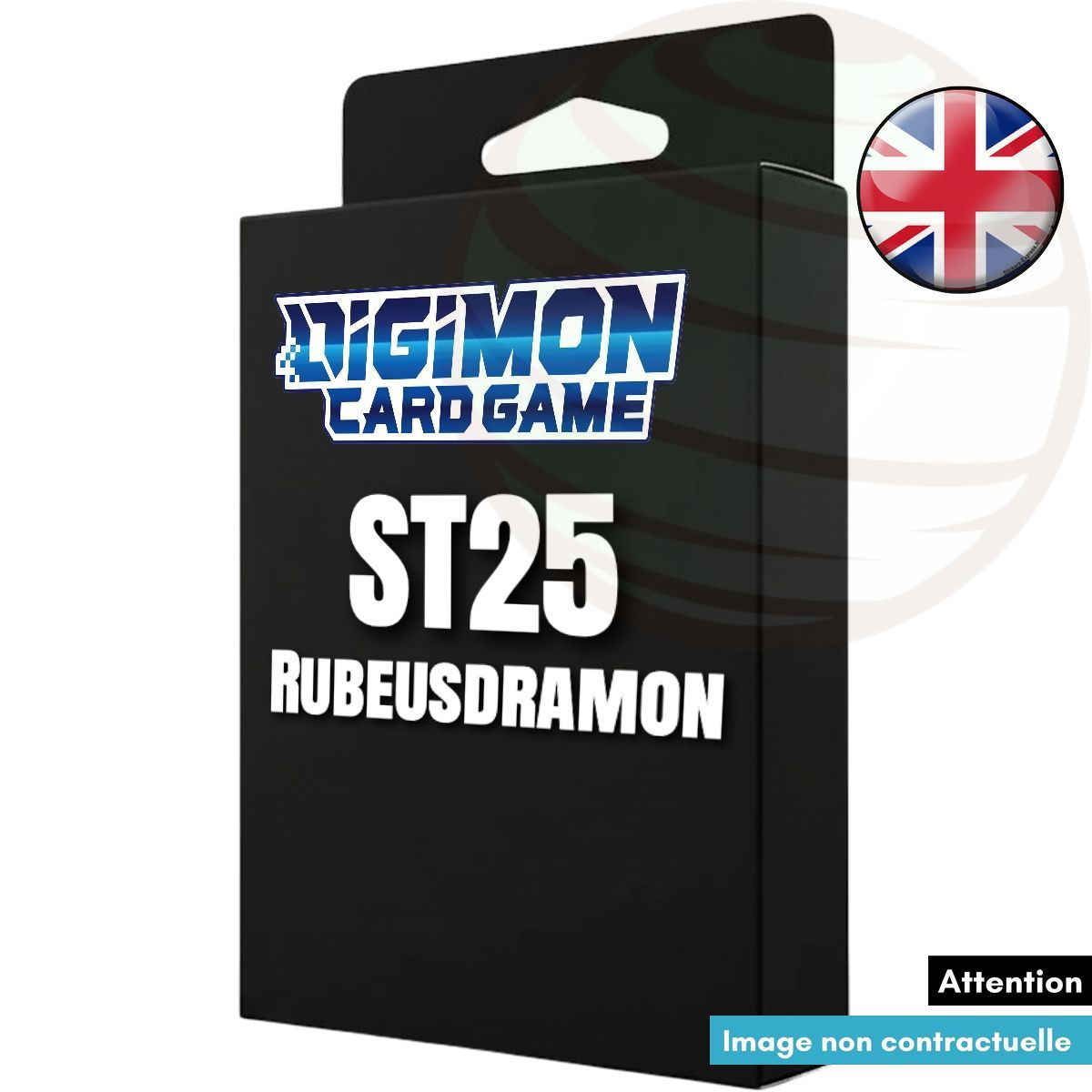 Starterdeck – ST25 Rubeusdramon – Digimon-Kartenspiel – EN