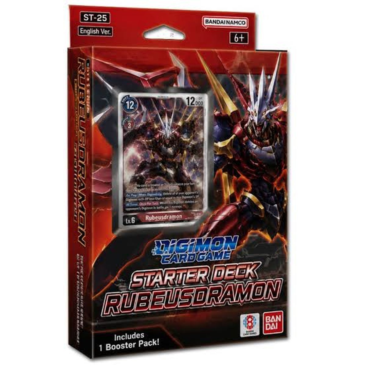 Starterdeck – ST25 Rubeusdramon – Digimon-Kartenspiel – EN