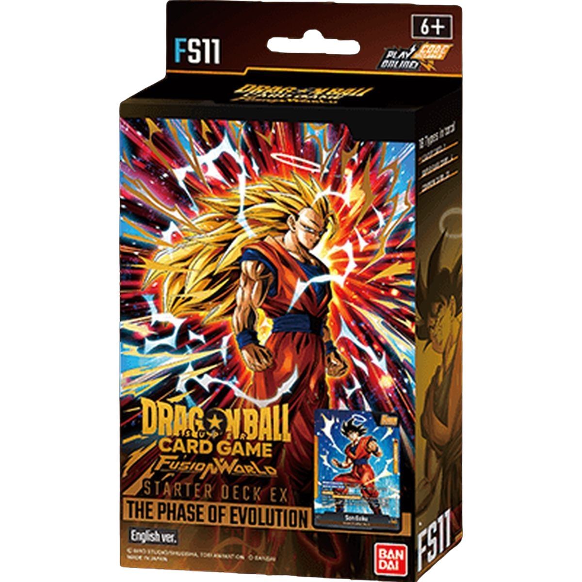 Item Starterdeck – „Die Phase der Evolution“ – FS11 – Dragon Ball Kartenspiel Fusion World – EN