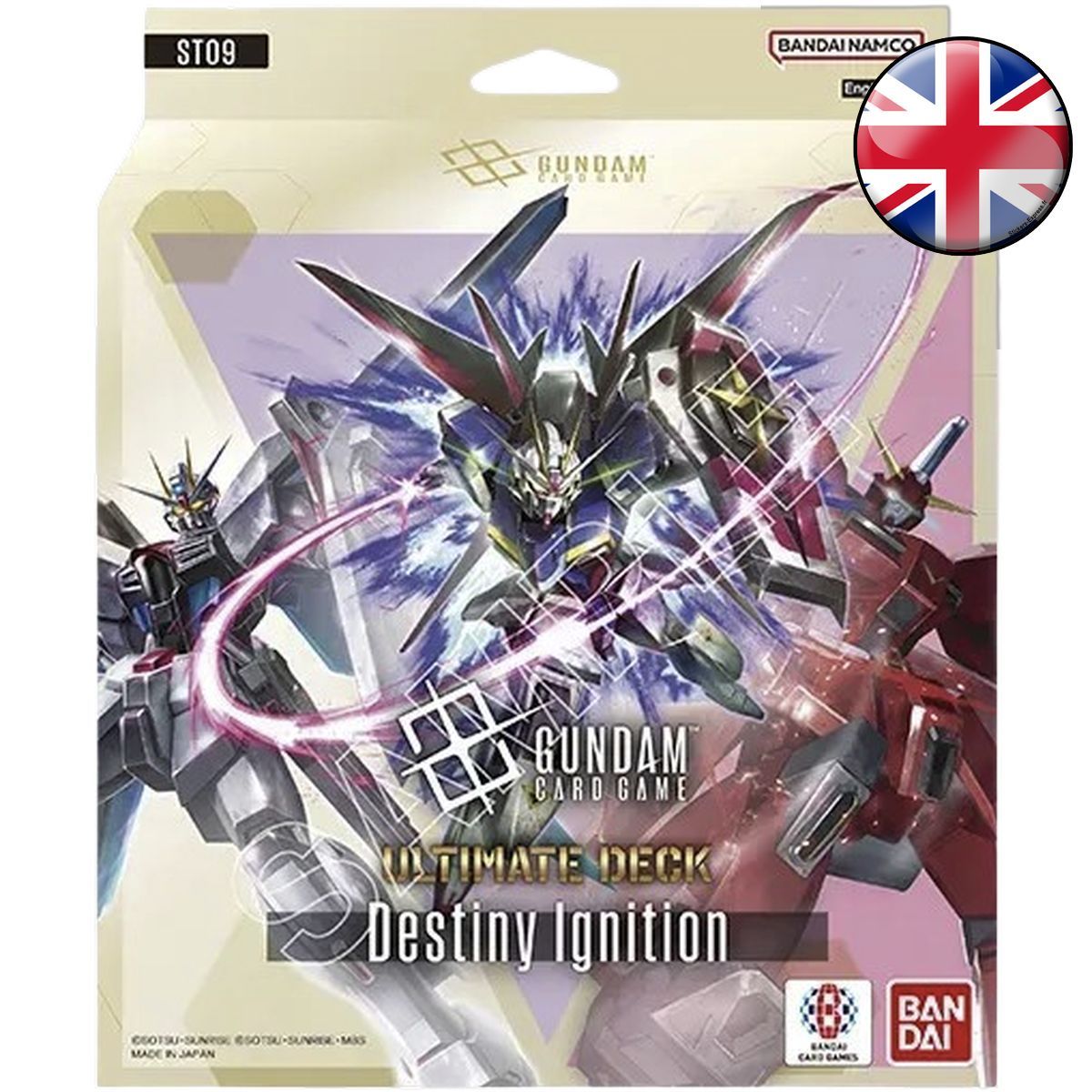 Item Starter Deck - Ultimate Deck: Destiny Ignition - Gundam CG - ST09 - EN