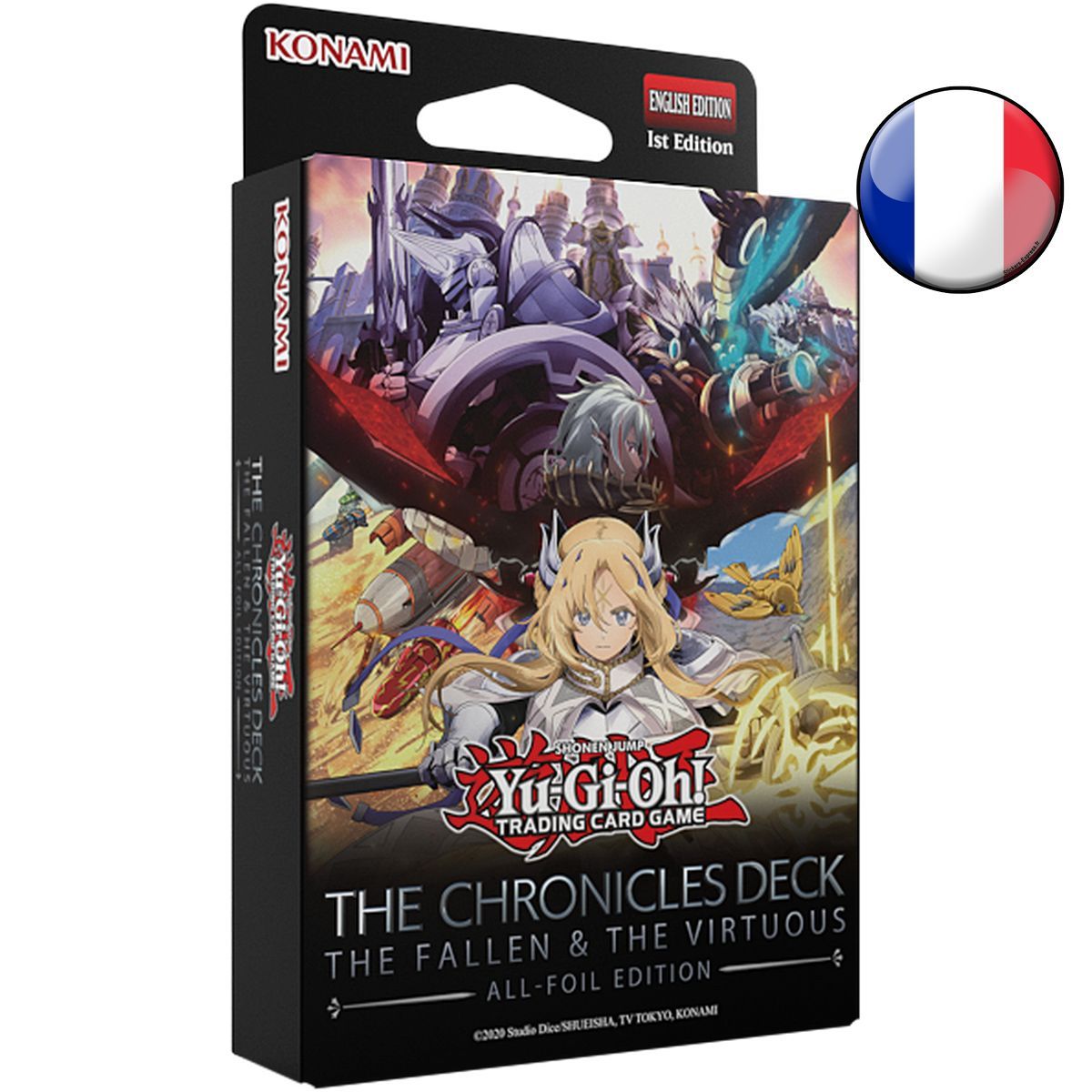Item Strukturdeck – Das Chronikendeck: Die Gefallenen und die Tugendhaften (All-Foil Edition) – Yu-Gi-Oh – FR