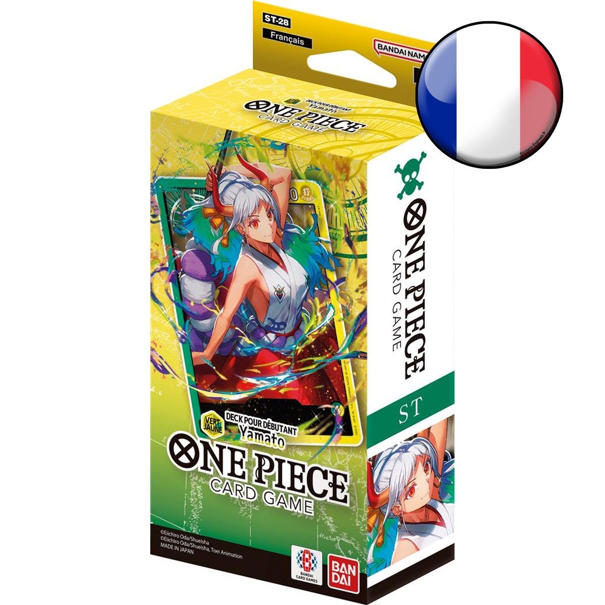 Anfängerdeck – Grün/Gelb – Yamato – One Piece CG – ST28 – FR