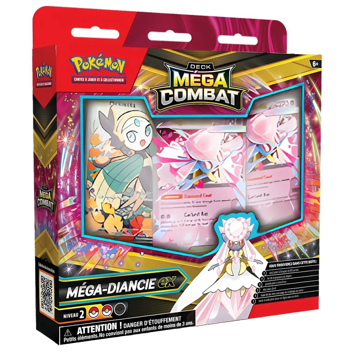 Mega Battle Deck – Mega-Diancie EX – Pokémon – FR