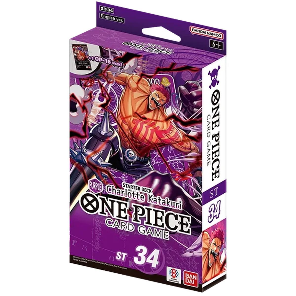 Anfängerdeck – Charlotte Katakuri (Lila) – One Piece CG – ST34 – EN