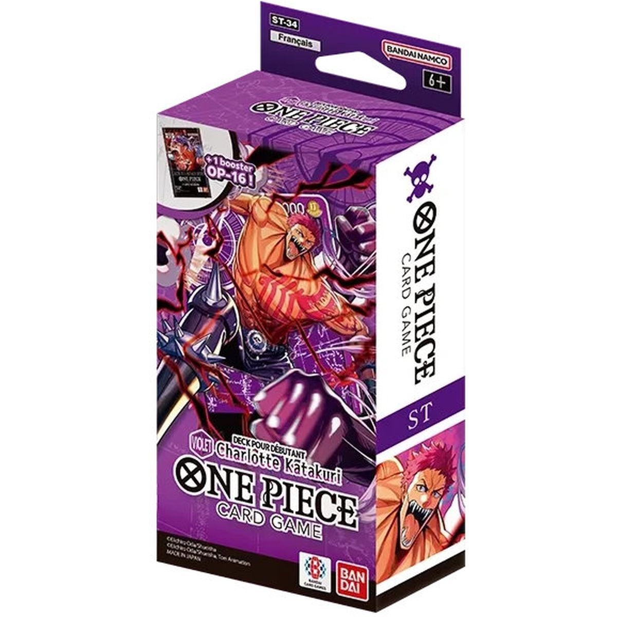 Anfängerdeck – Charlotte Katakuri (Lila) – One Piece CG – ST34 – FR