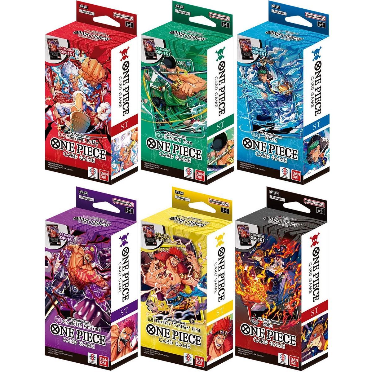 Anfängerdeck – Eustass „Captain“ Kidd – One Piece CG – ST36 – FR