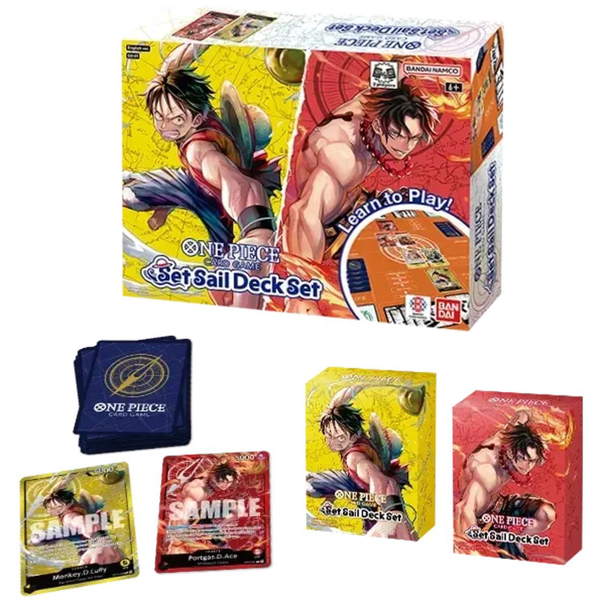 Deck - Set Sail Deck Set - One Piece CG - SD01 - Englisch
