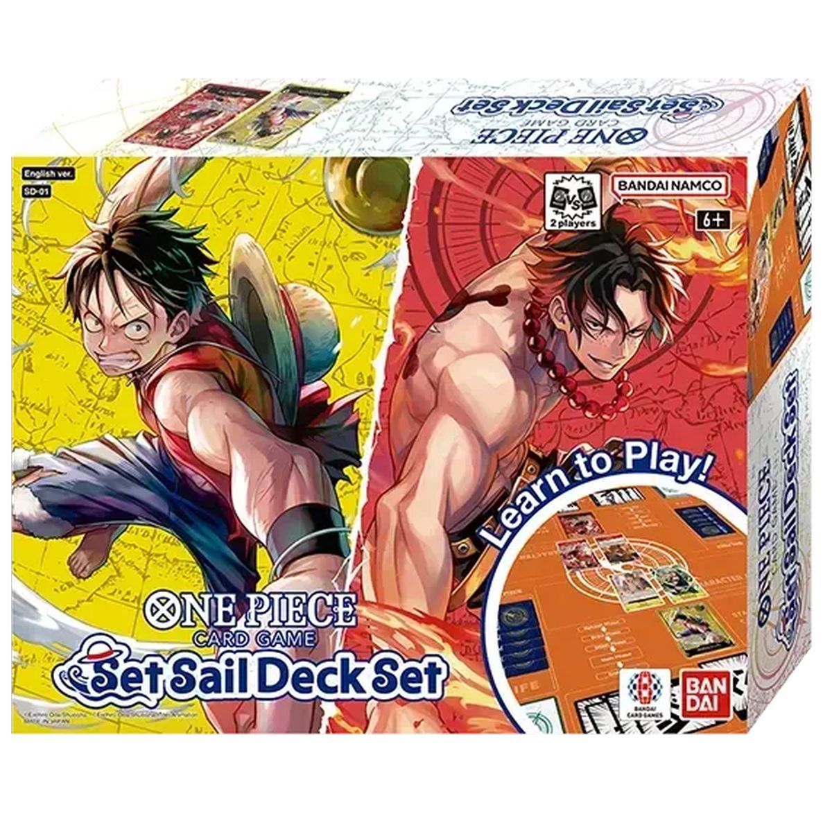 Deck - Set Sail Deck Set - One Piece CG - SD01 - Englisch