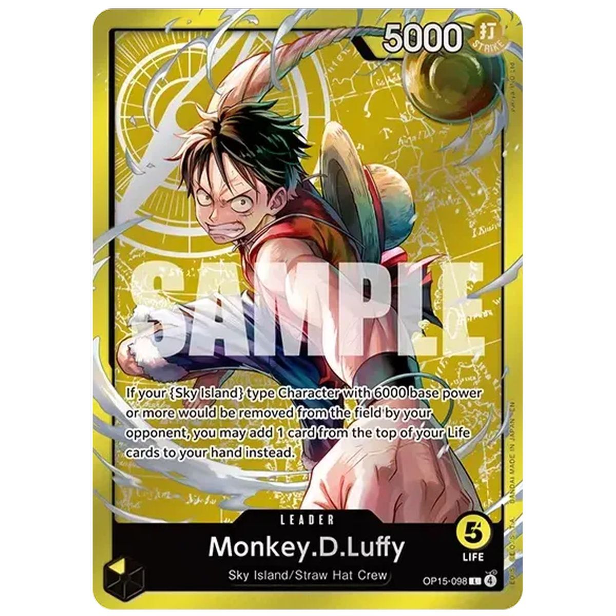 Deck - Set Sail Deck Set - One Piece CG - SD01 - Englisch