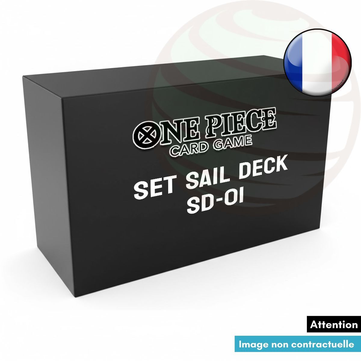 Deck - Set Sail Deck Set - One Piece CG - SD01 - Französisch
