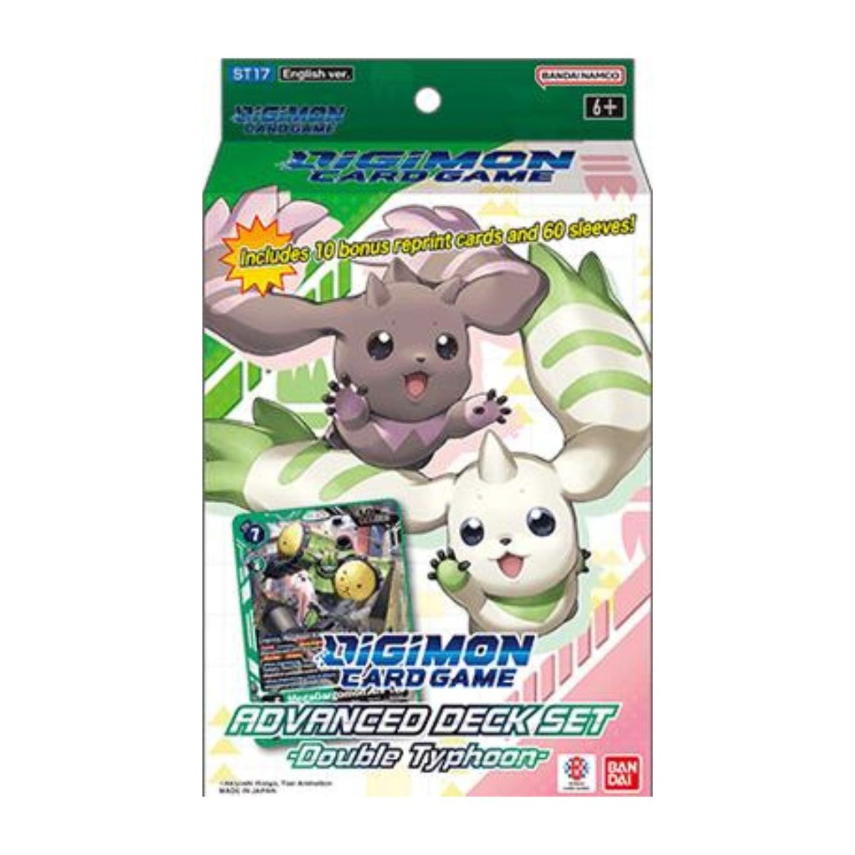 Digimon-Kartenspiel – Advanced Deck Set – ST17 Double Typhoon – DE