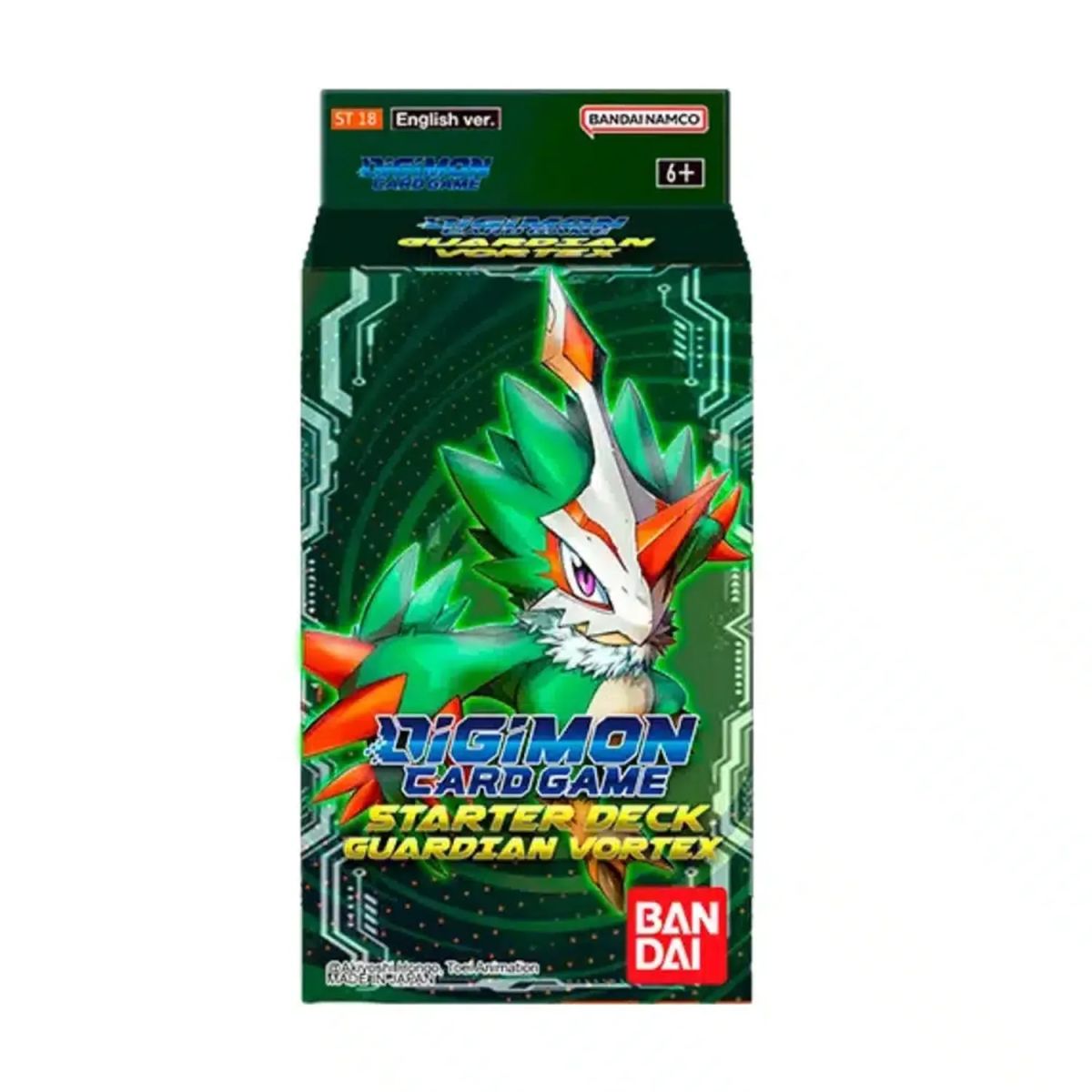 Digimon-Kartenspiel – Advanced Deck Set – ST18 Guardian Vortex – EN