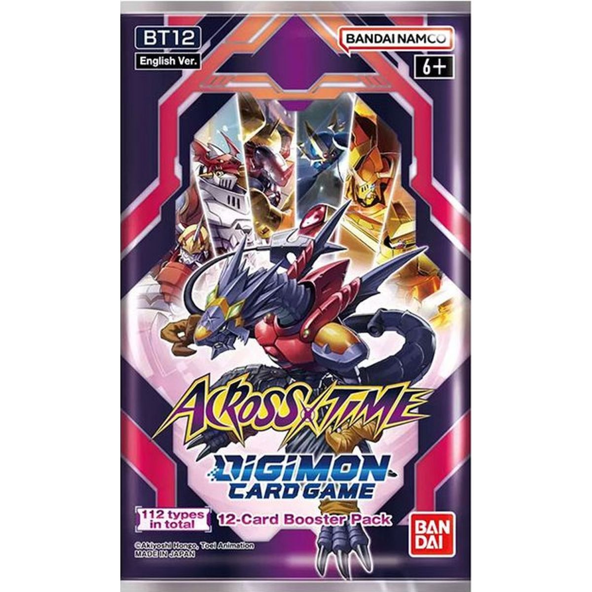 Digimon-Kartenspiel – Booster – Across Time – BT12 – DE