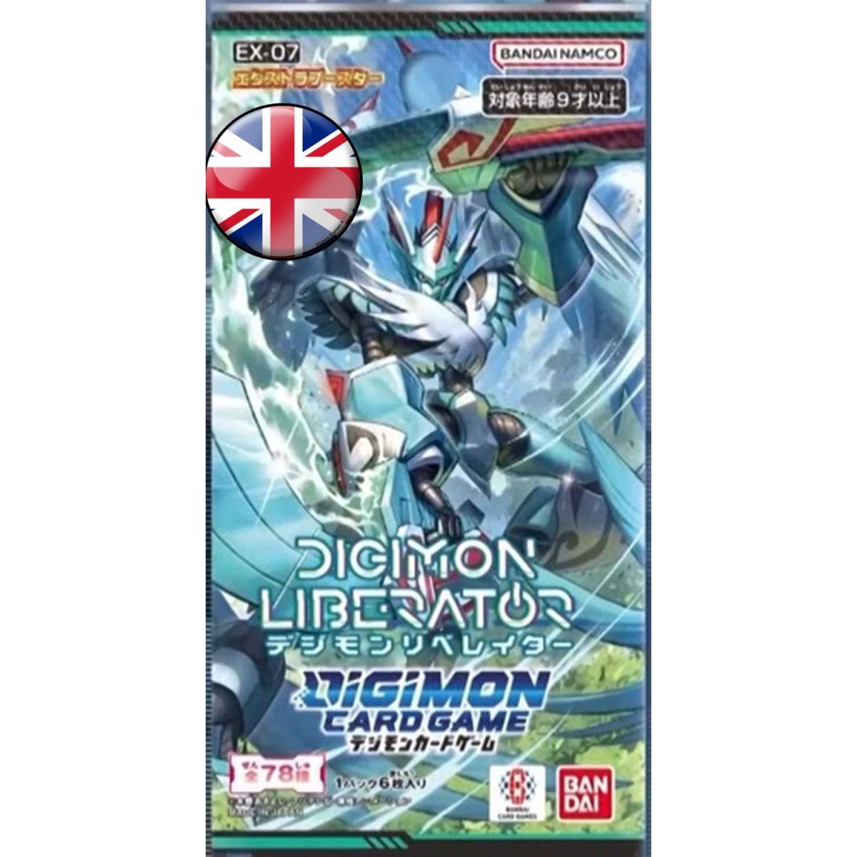 Digimon-Kartenspiel – Booster – Digimon Liberator – EX07 – EN