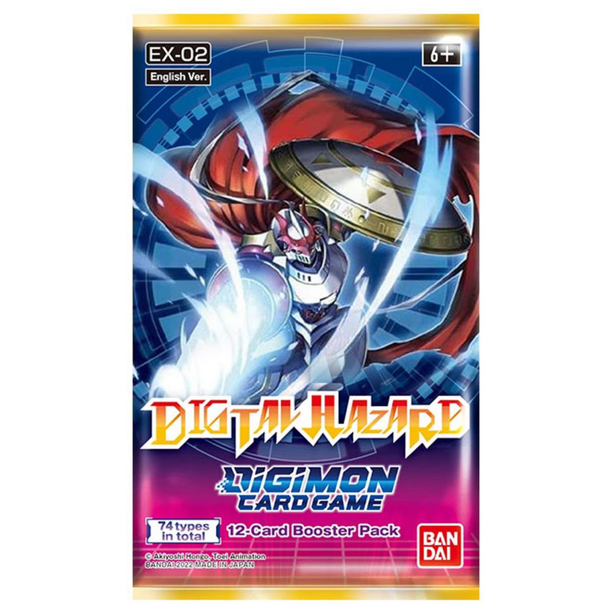 Digimon-Kartenspiel – Booster – Digital Hazard – EX02 – DE