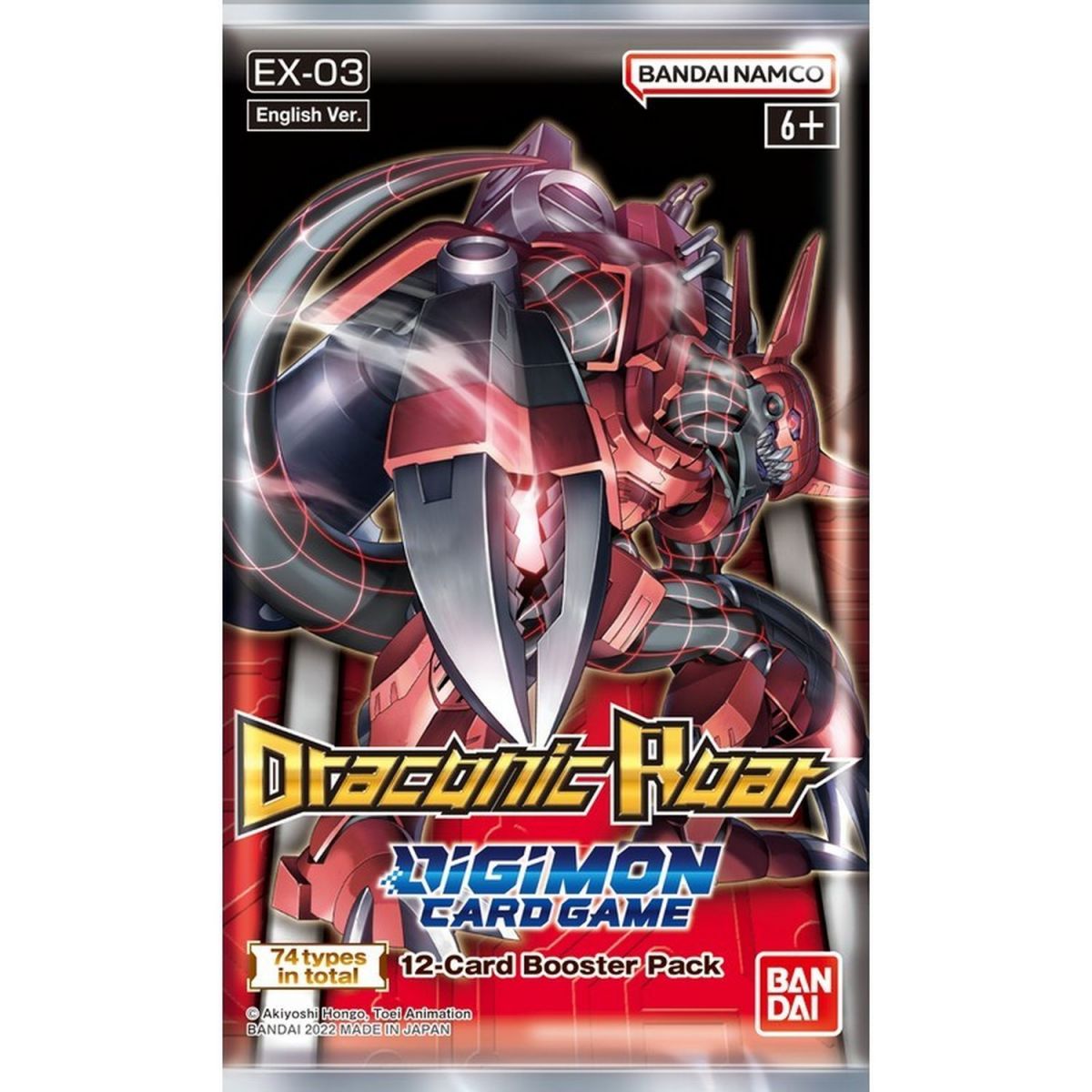 Digimon-Kartenspiel – Booster – Draconic Roar – EX03 – DE