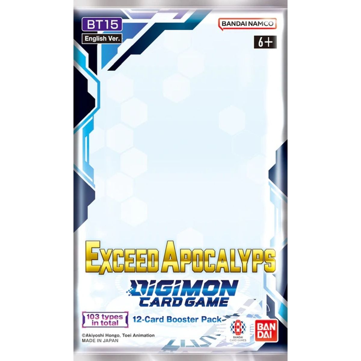 Item Digimon-Kartenspiel – Booster – Exceed Apocalypse – BT15 – DE
