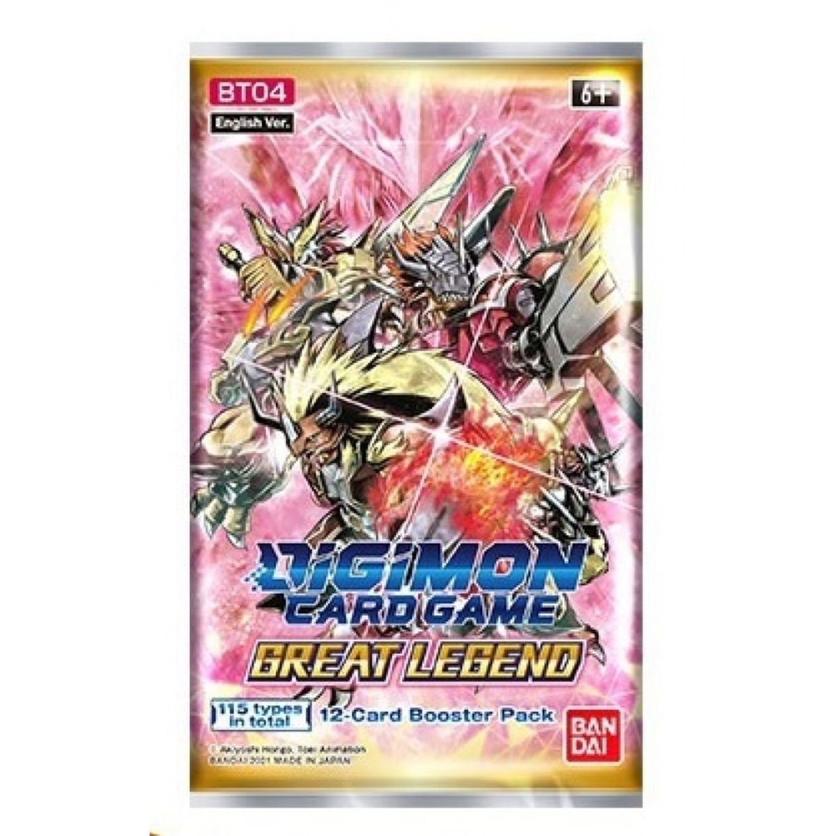 Digimon-Kartenspiel – Booster – Versus Royal Knights – BT04 – DE
