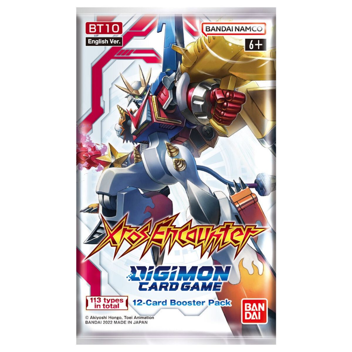 Digimon-Kartenspiel – Booster – XROS Encounter – BT10 – DE