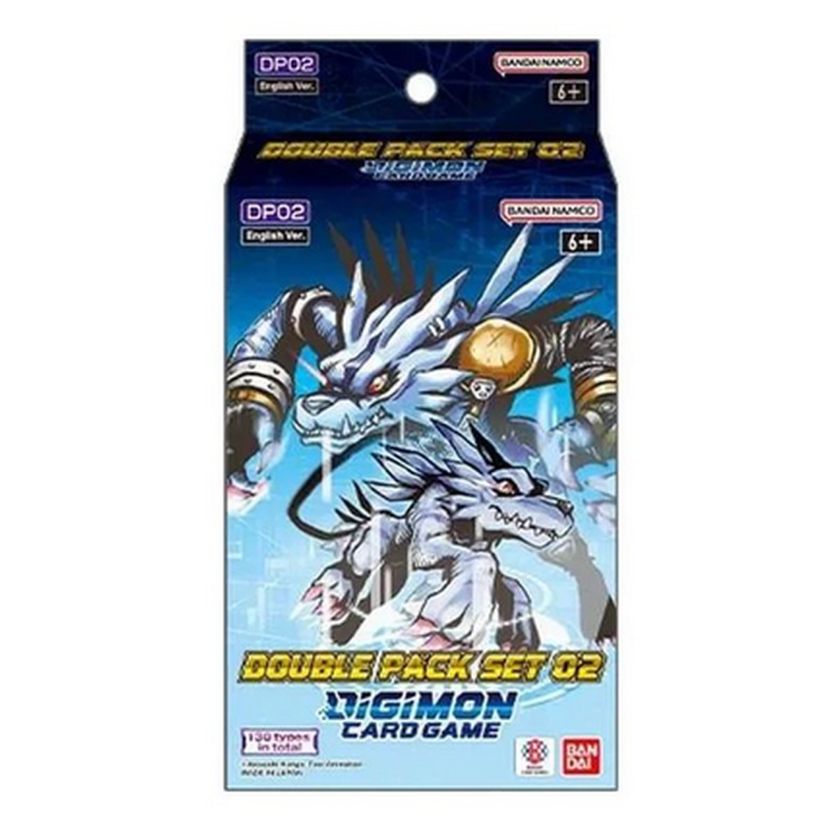 Digimon-Kartenspiel – Box – Doppelpack-Set – DP01 Band 1 – DE